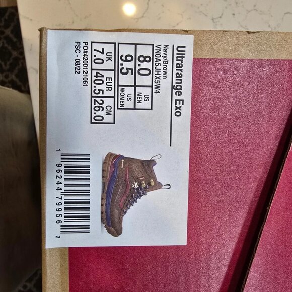 NEW Vans UltraRange EXO Hi GORE-TEX MTE-3 Waterproof Mens Shoe Boot BROWN SZ 8 - Picture 8 of 10